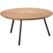 Salontafel Romaro 75 cm rond teak mix rough