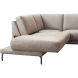 Hoeksalon links Moscato traagschuim beige relaxfunctie