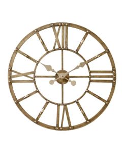 Metalen klok Nimar Ø60cm brass