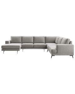 Hoeksalon Acante pocket/visco zitting grijs