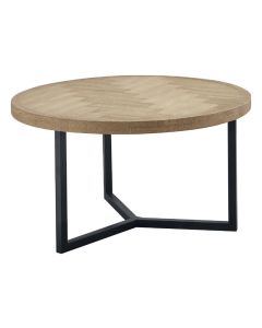 Salontafel Veneta Ø75 (1 stuk) eiken fineer naturel