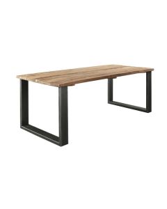 Eettafel Romaro 160x90 teakhout mix rough