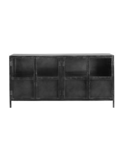 Dressoir Carpino (180 cm) metaal glas