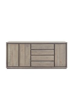 Dressoir Lavio (203 cm) eiken slate