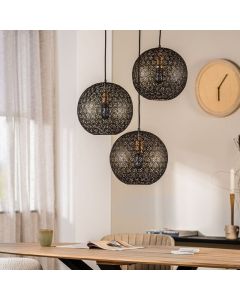 Hanglamp Tossica Ø 30 cm zwart staal