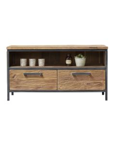 TV-meubel Romaro (100 Cm) teakhout mix rough