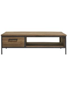 Salontafel Romaro 135x67 teak mix rough