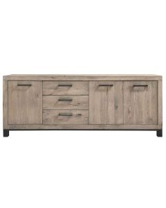 Dressoir Hevano (207 cm) eikenhout moose