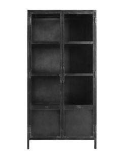 Vitrinekast Carpino (90 Cm) metaal glas