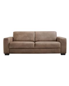 4 zit Moletti met contraststiksel /microleder brandy