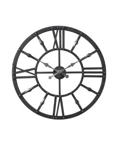 Metalen klok Nimar Ø80cm zwart