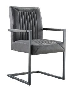 Armstoel Parantino stof grey