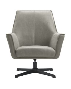 Draaizetel Campana microleder grey