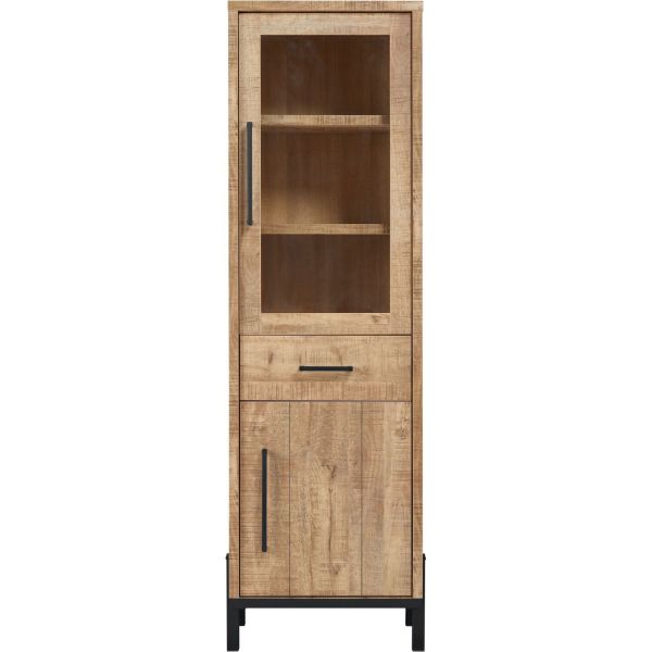 Vitrinekast Ricardi (64 Cm) mango decor