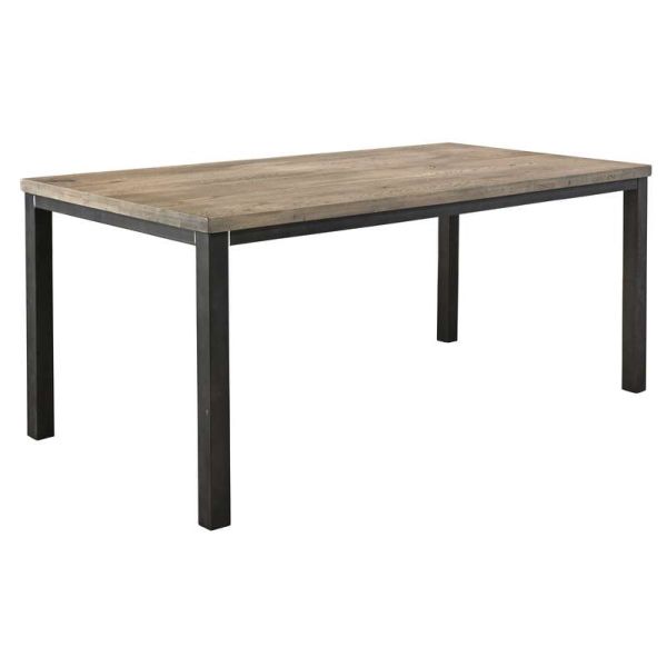 Eettafel Hevano eikenhout 220x100 cm rechthoekig