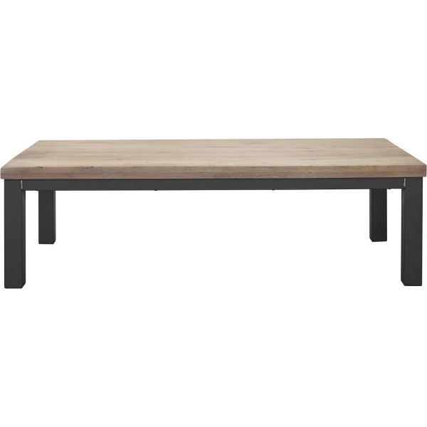 Salontafel Hevano eikenhout 70x140 cm rechthoekig moose