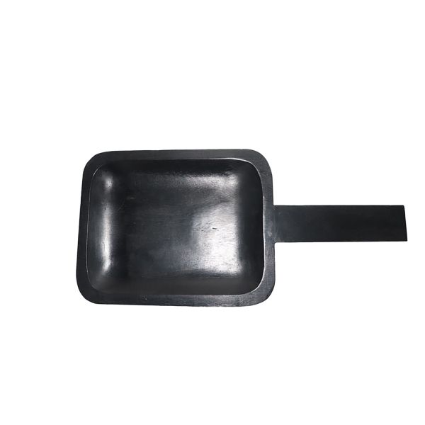 Decoratieschaal Lomnato zwart 20x45 cm
