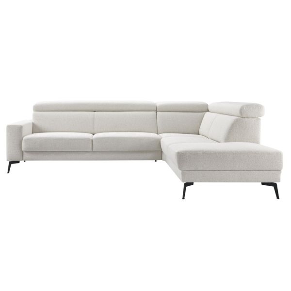 Hoeksalon Tusari HR-schuim zitting beige verstelbare zitdiepte