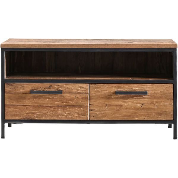 TV-meubel Romaro (100 Cm) teakhout mix rough