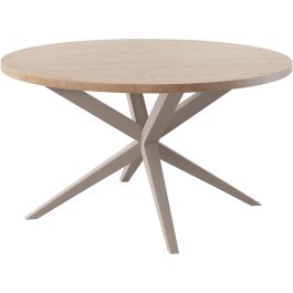 Eettafel Mascaro 140 cm rond misty oak