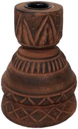 Kandelaar Alessano bruin large