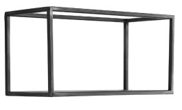 Wandrek Carpino 60cm metaal