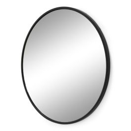 Spiegel Montala rond 60 cm zwart