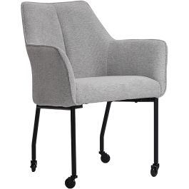 Eetkamerstoel Dura lichtgrijs