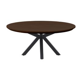 Salontafel Belvio 90 cm rond dark oak
