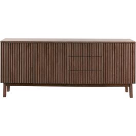 Dressoir Arrosto eikenhout 76x180x45 cm Dark Roast
