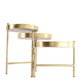 Kaarsenhouder Mondavia metaal goud