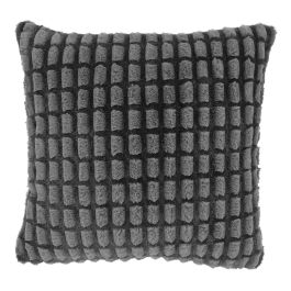 Sierkussen Banchette 45x45 cm grijs