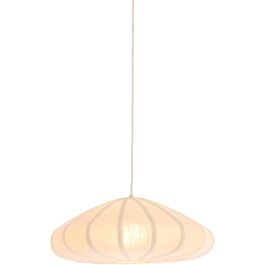 Hanglamp Cantilupo S wit linnen 1-lichts
