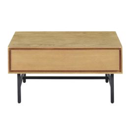 Salontafel Belvio 85x85 vierkant light oak