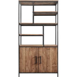 Vakkenkast Romaro (98 Cm) teak mix rough