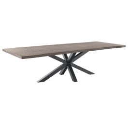 Eettafel Tavolo eikenhout 280x110 cm rechthoekig slate