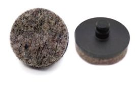 Viltglijder (24 stuks) rond grijs Ø20 mm