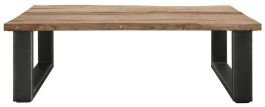 Salontafel 135x70 Romaro teakhout mix rough