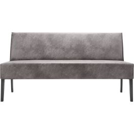 Eetkamerbank Avanza 170 cm microleder grijs