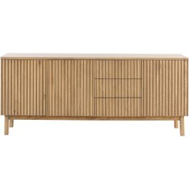 Dressoir Arrosto eikenhout 76x180x45 cm light roast