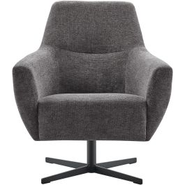 Draaizetel Gudo donkergrijs