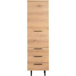 Opbergkast Paranno 197x055x42 cm bruin