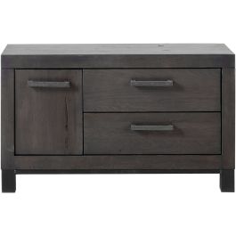 TV-meubel Hevano (102 Cm) grafiet eiken hout