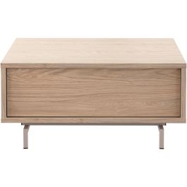 Salontafel Famosa 83x83 cm vierkant bruin