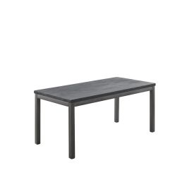 TRATTO Kindertafel 110x55 mango zwart