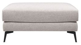Poef Linoza pocket/bonell/visco zitting l.grey