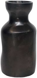 Vaas Duino 7x6x15 cm zwart