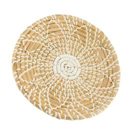 Wandhanger Arcana rond 28 bruin wit