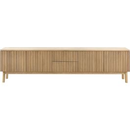 TV-meubel Arrosto eikenhout 58x225x40 cm light roast