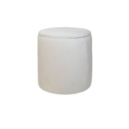 Poef Montiero rond ecru